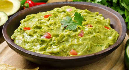 receita guacamole